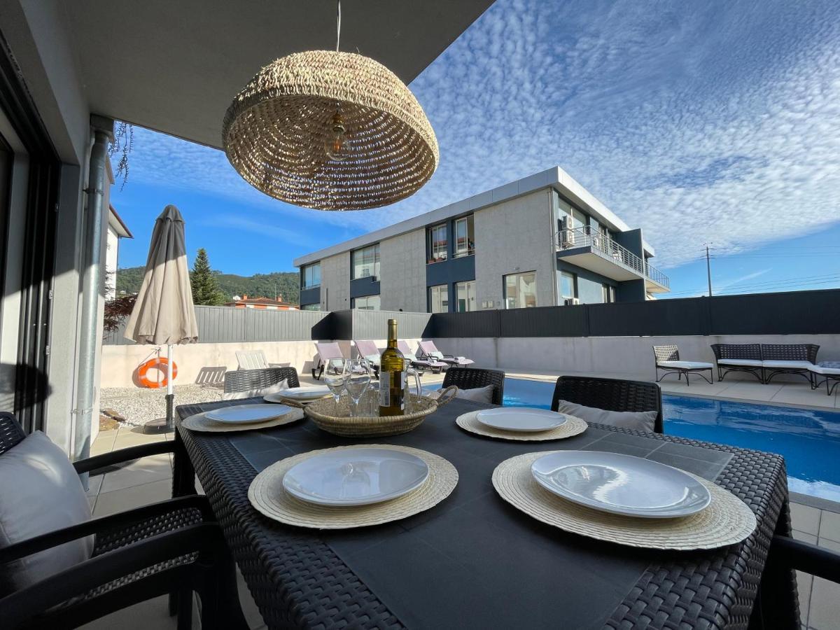 Casa Das Branquinhas - Ferias No Minho Com Piscina! ปอนเตเดอลิมา ภายนอก รูปภาพ